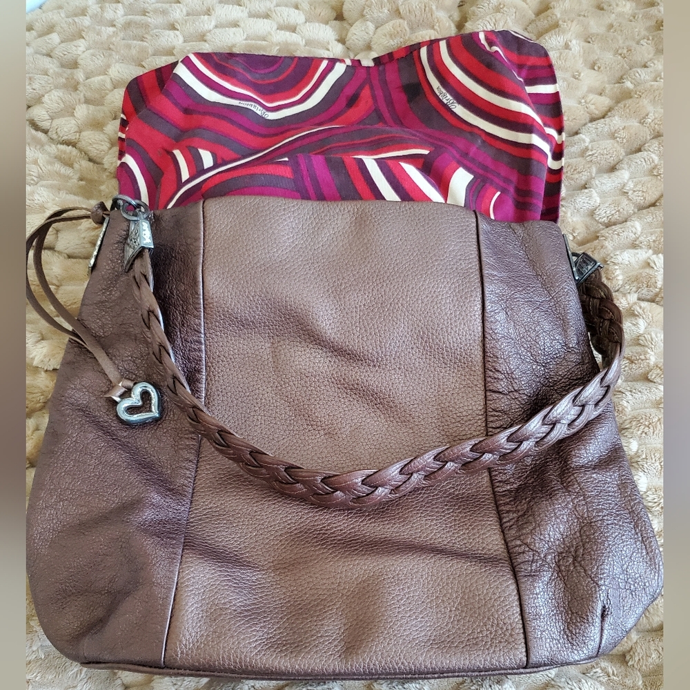 Brightons Hobo soft Bronze Leather Bag